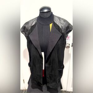 DKNYC Elegant Black Trench Coat